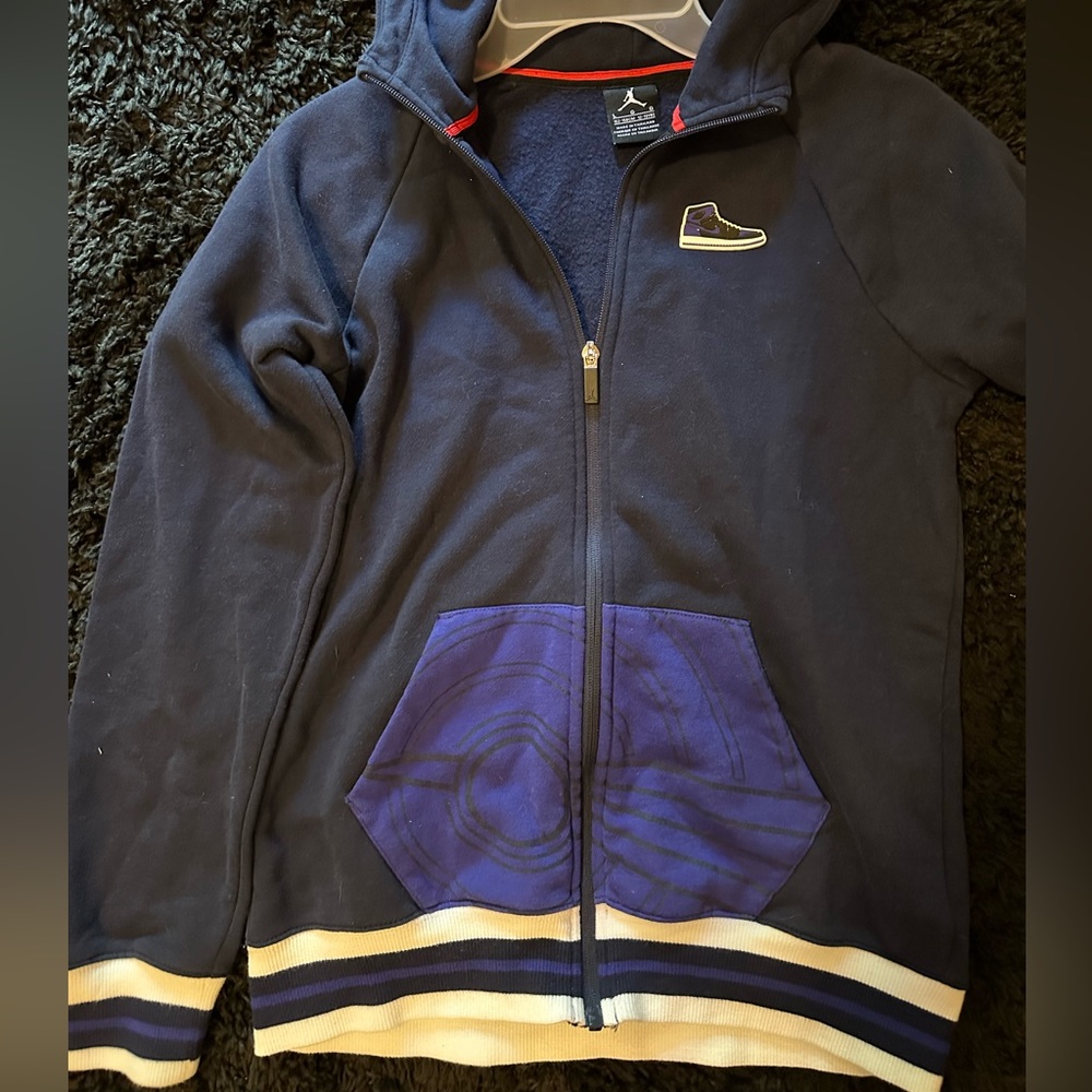 Nike Air Jordan zip up sweat shirt